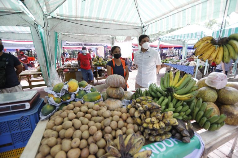 DTI-trained Aeta vendors open farmers’ market in Clark Freeport