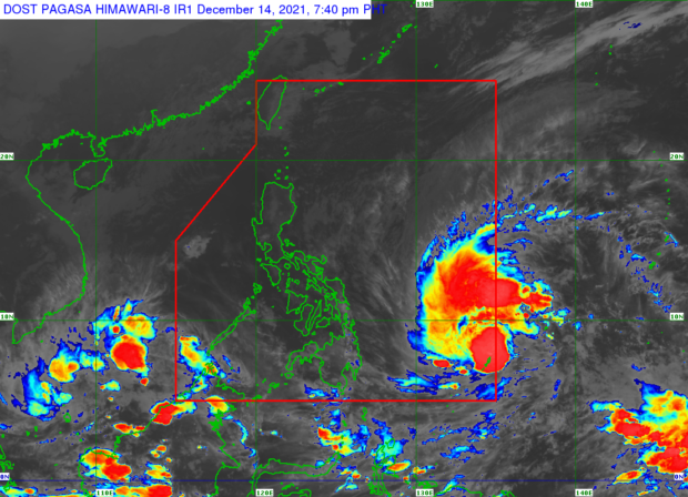 Severe tropical storm enters PH, now named Odette – Pagasa