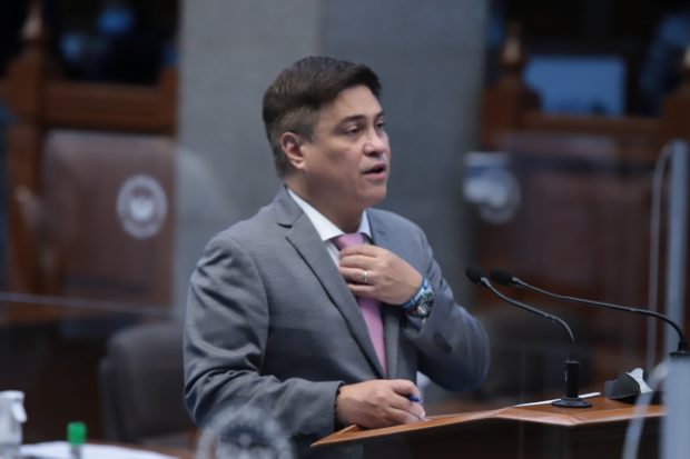 Senate Majority Leader Juan Miguel Zubiri on Tuesday urged fellow aspirants for the 2022 elections to donate a month worth of advertising budget to survivors of Typhoon Odette.