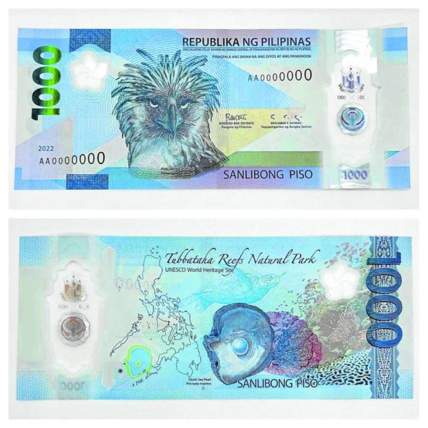 bsp banknotes P1,000