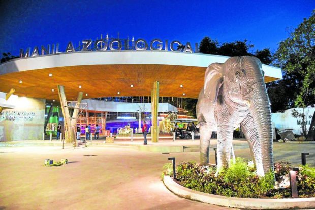 The newly-renoved Manila Zoo