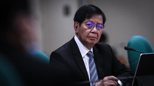 Lacson still unbothered by surveys: Election is on May 9