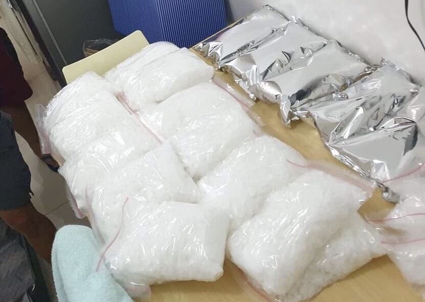 Shabu seized in a buy-bust operation in Mandaluyong City on Monday, December 27, 2021.