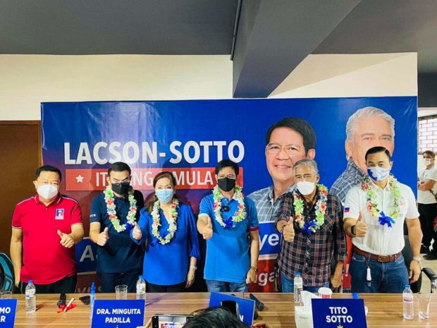 Presidential aspirant Senator Panfilo Lacson and his running mate Senate President Vicente Sotto III said Friday they are eyeing to trim down their senatorial slate from 15 to 12.