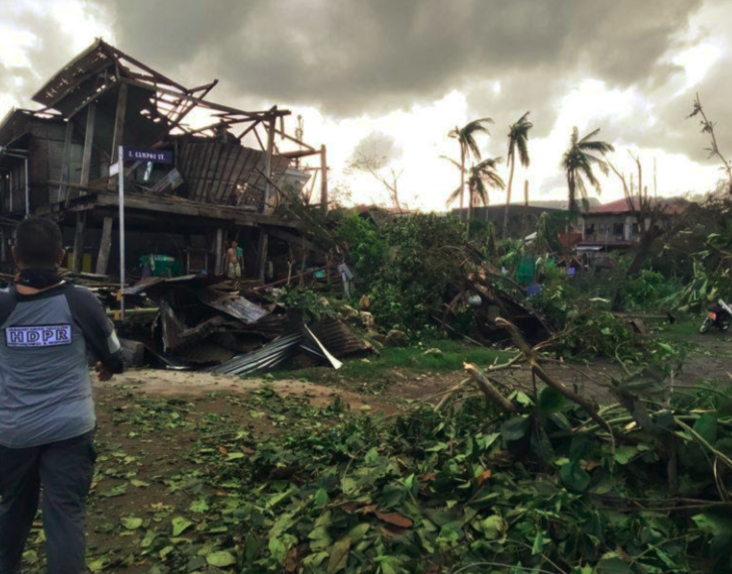 Severely Damaged Houses in Cebu South