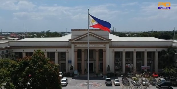 The provincial capitol building of Pampanga
