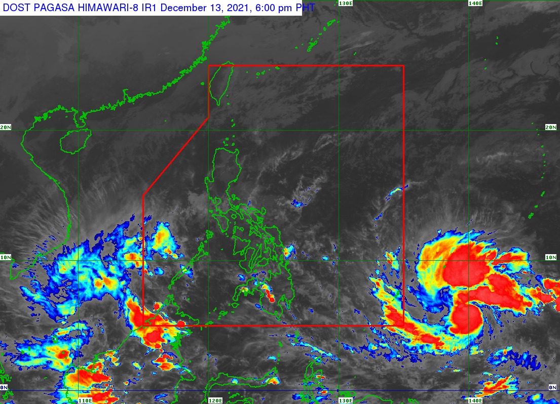 Tropical depression outside PAR now a tropical storm; to enter PH on