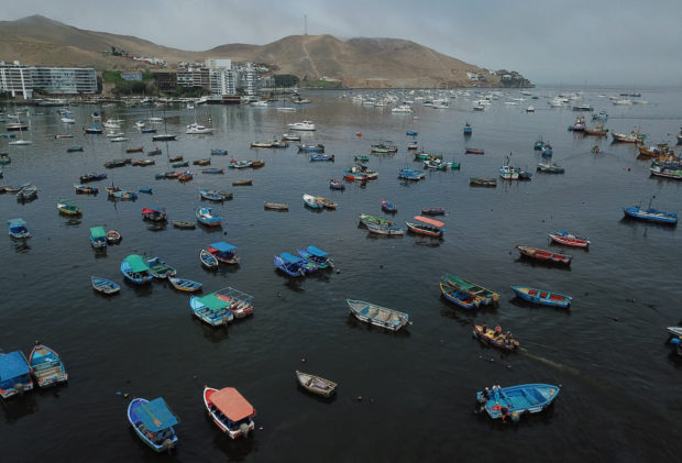 Oil spill tars Peruvian seaside towns, leaves fishermen jobless