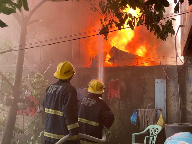 At least six fire stations helped put out the big fire on Falcatan Street in Barangay Tetuan, Zamboanga City