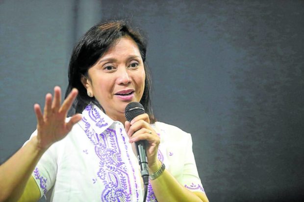 President should show up within 72 hours of a calamity, Robredo says