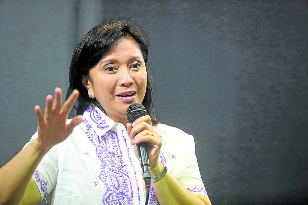 Robredo Says Passion Dedication Of Supporters Power Her Political 