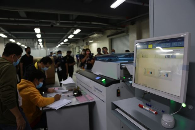 Over 500,000 defective and testing ballots will be destroyed on May 7, the Commission on Elections (Comelec) said Thursday.