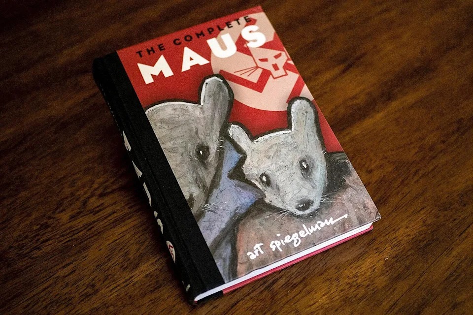 A school board in Tennessee has added to a surge in book bans by conservatives with an order to remove the award-winning 1986 graphic novel on the Holocaust, “Maus,” from local student libraries.