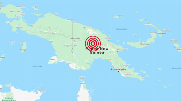 5.9-magnitude quake hits off eastern Papua New Guinea—USGS