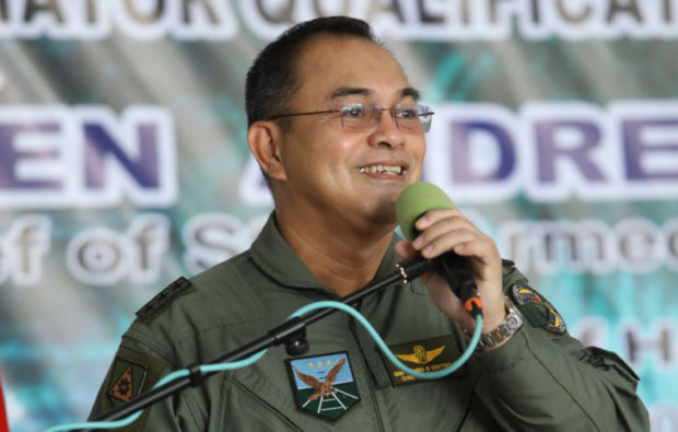 FILE PHOTO AFP chief Andres Centino. STORY: PH eyes defense pact with Saudi Arabia