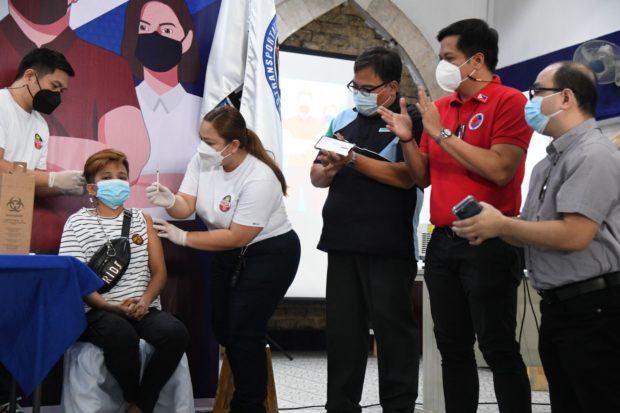 Child stars and children of show business personalities and players of the Philippine Basketball Association were COVID-19 vaccinated during the MMDA’s Resbakuna Kids program launch. 