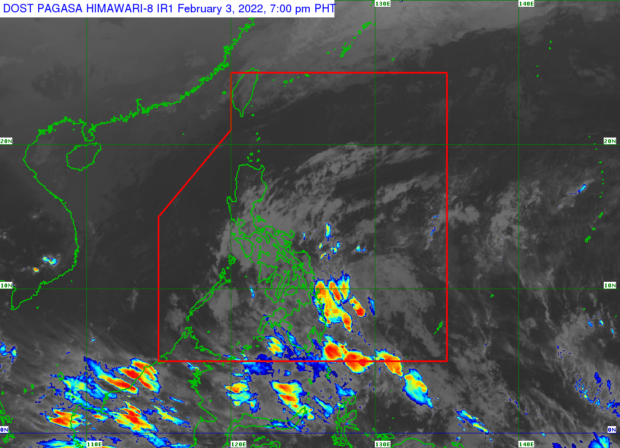 Cloudy skies bringing rain will continue in the Bicol Region, entire Visayas, and parts of Mindanao on Friday, said the Philippine Atmospheric, Geophysical and Astronomical Services Administration (Pagasa).