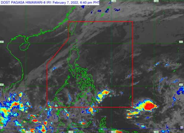 Generally fair weather is expected over most of the country on Tuesday, except in the Caraga and Davao regionss in Mindanao due to the effects of easterlies, said the Philippine Atmospheric, Geophysical and Astronomical Services Administration (Pagasa) on Monday.