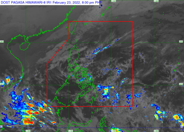 Rain and cloudy skies will continue over several parts of the country on Thursday, said the Philippine Atmospheric, Geophysical and Astronomical Services Administration (Pagasa).