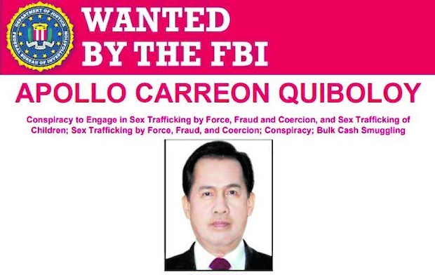 Photo for story: Quiboloy wanted poster not linked to PH elections – US Embassy