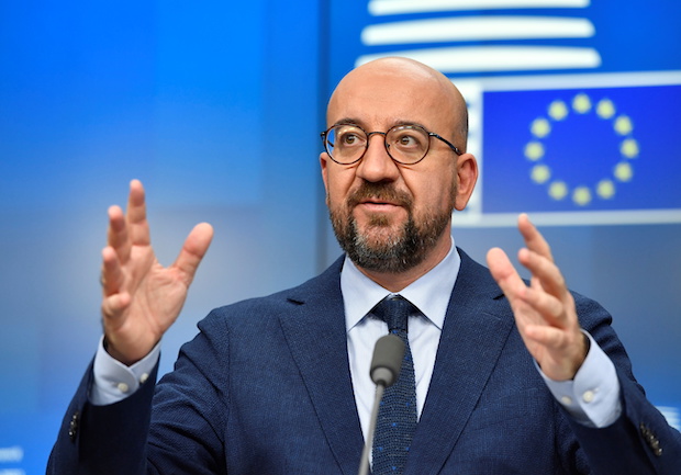 Photo of European Council President Charles Michel for story: EU wants pandemic treaty to ban wildlife markets, reward virus detection