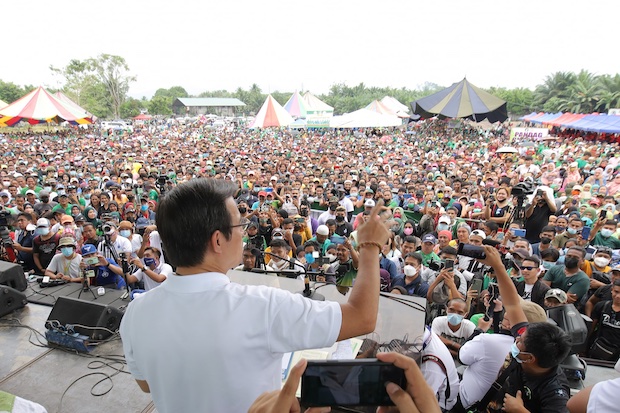 Isko Moreno in Maguindanao, for story: Don’t forget ‘bloody’ martial law years, Isko Moreno tells voters