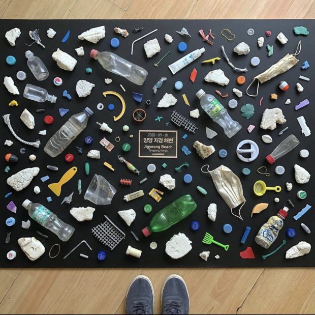 ocean trash found and collected by oceankind