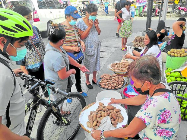 Photo for story: Once-a-year root crop a bestseller in Bulacan town