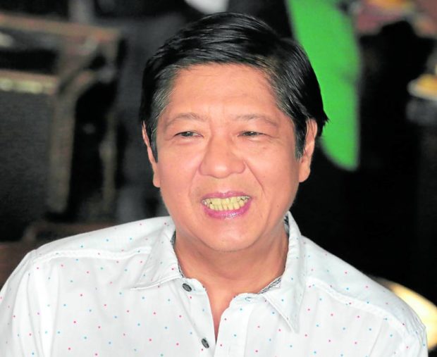 FILE Former Sen. Ferdinand "Bongbong" Marcos