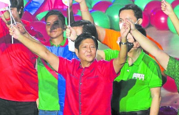 Ferdinand Marcos Jr., FOR STORY: Marcos still hopeful of getting Duterte’s nod