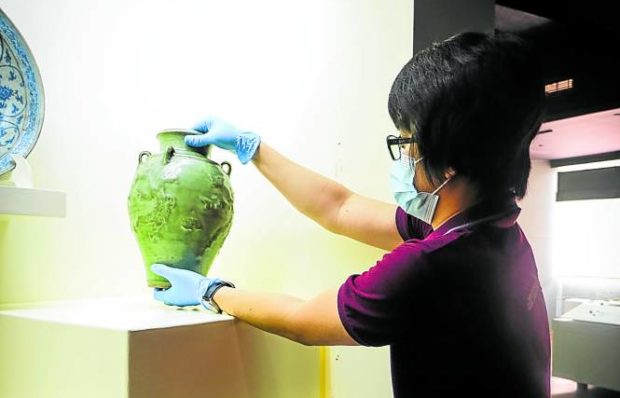 Researcher Gregg Alfonso Abbang, for story: Rare celadon jar comes home to Marinduque