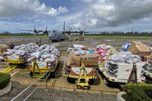7 tons of veggies arrive in Siargao from Baguio for Odette survivors