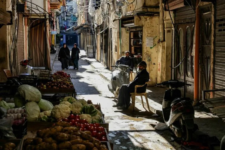 impoverished neighbourhood in the city of Tripoli, Lebanon