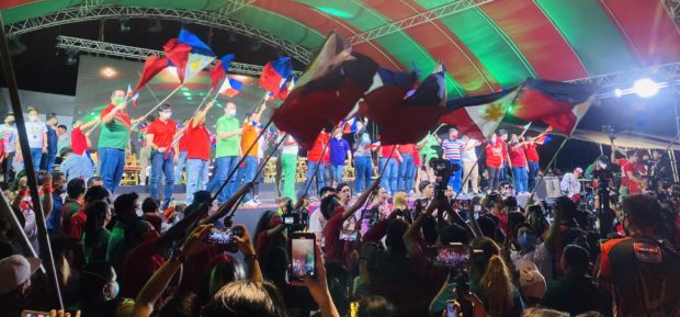 The senatorial lineup of the UniTeam tried to woo voters in the home turf of presidential candidate Ferdinand Marcos Jr. on Wednesday (Feb. 16), banking on a common theme: expressing gratitude to the Marcoses and tracing their Ilocano roots.