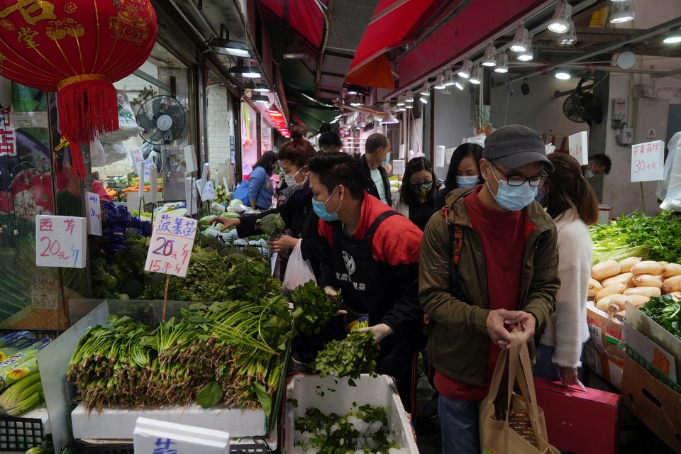 Vegatable shortage in Hong Kong