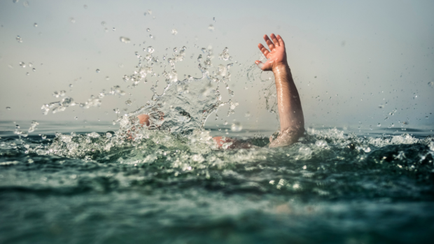 PHOTO: Stock photo of someone appearing to be drowning STORY: PNP logs 63 drowning, near-drowning incidents in March