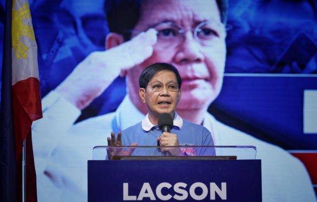 Photo of Panfilo Lacson for story: Wake up, pick right leaders for the next generation – Lacson
