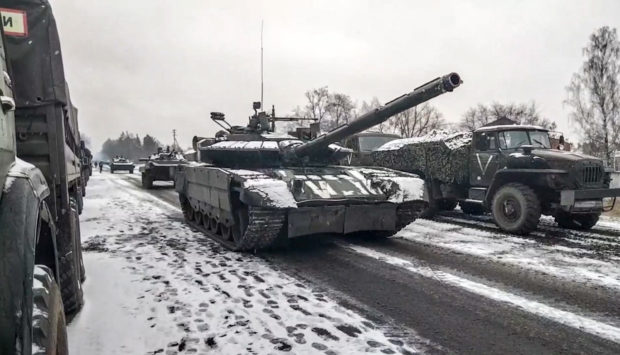 Russia military tank