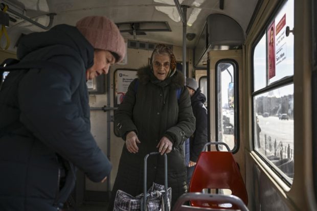 Tram ride through wartime Kyiv stirs memories of lost city