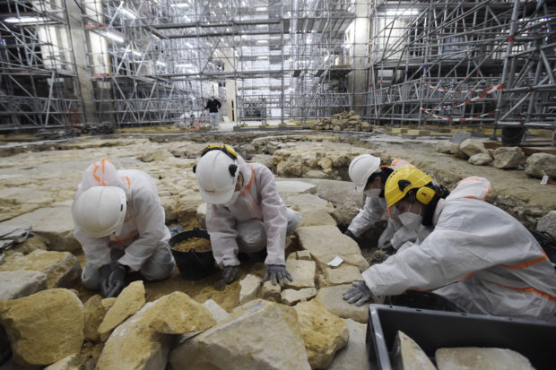 Ancient tombs unearthed at Paris’ Notre-Dame cathedral