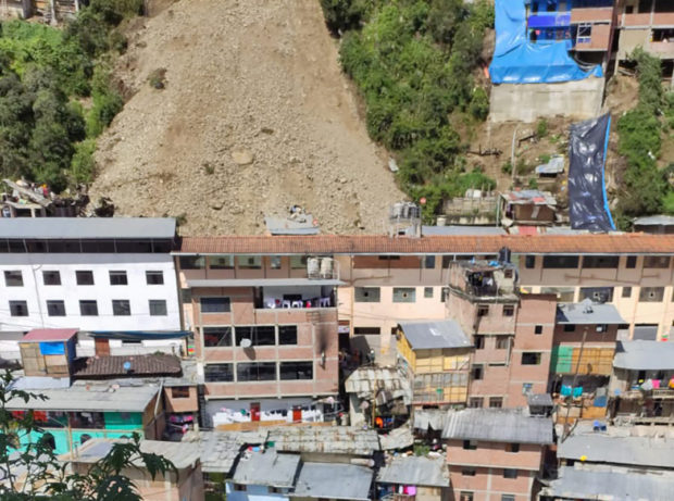 Landslide in Peruvian Andes buries dozens of homes