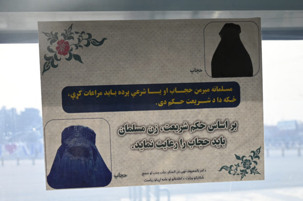 Taliban bans Afghan women from flying without male relative