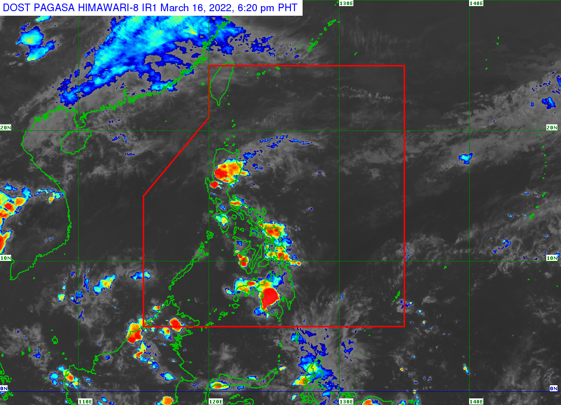 Pagasa: Weather Generally 'good' On Thursday Despite Isolated Rain ...