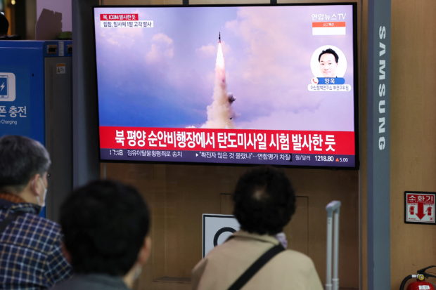 N. Korea says Thursday launch was 'new-type' ICBM Hwasong-17 – state media
