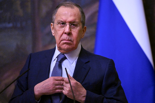 Russian Foreign Minister Lavrov. STORY: Putin, Zelensky should meet once key issues settled - Lavrov