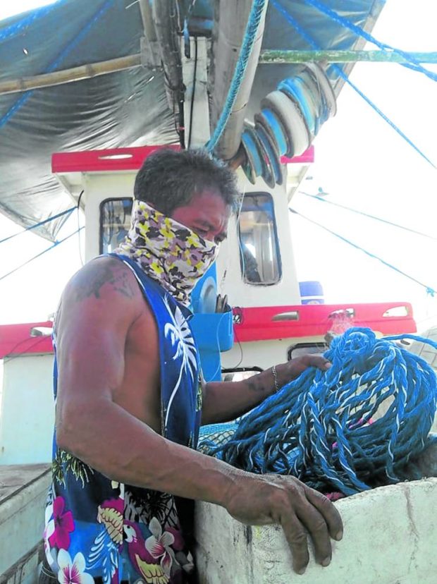 Fisherman from Pangasinan. STORY: Fishers not afraid to sail to Panatag despite PH-China row