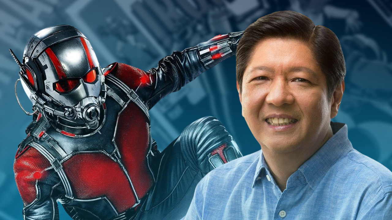 Bongbong Marcos watches Ant-man