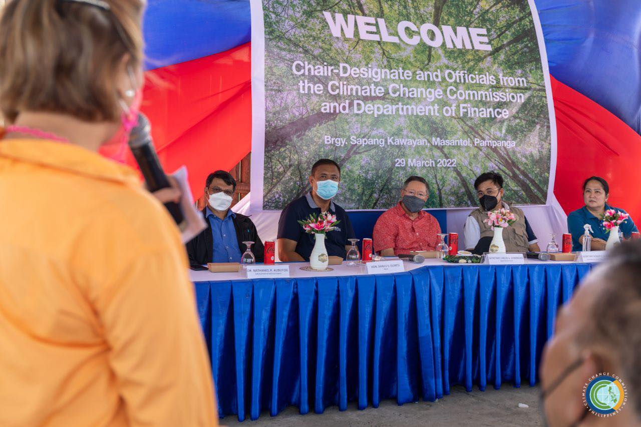 Climate change study in Pampanga
