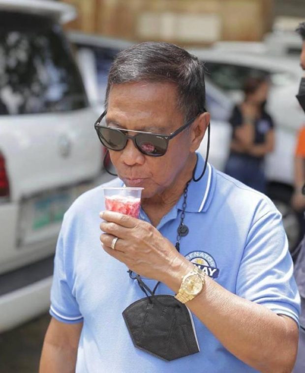 Former Vice President and senatorial bet Jejomar Binay