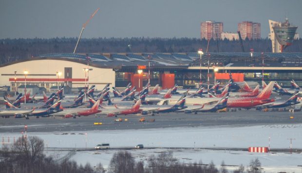 Russia’s largest airport furloughs some workers, freezes hiring